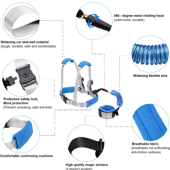 New! Kid’s harness / leash - Picture 4 of 5